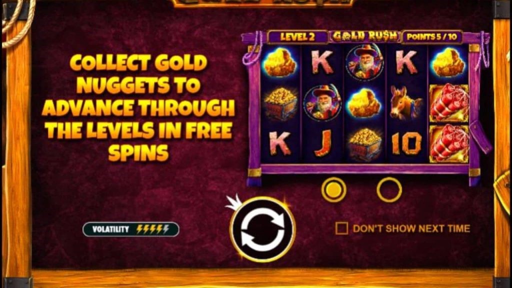 Why you should play Gold Rush slots online?