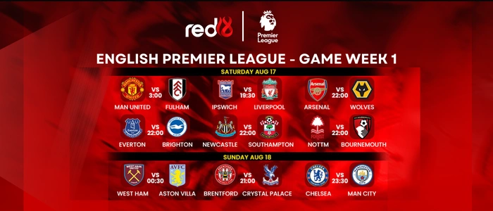 England's 33rd Premier League season kicks off!