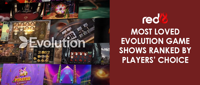 Evolution Gaming Most loved Gameshows
