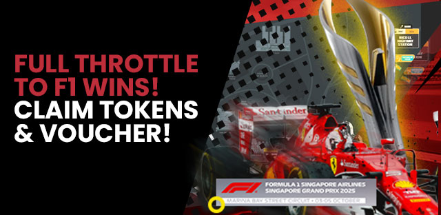 Race Ahead with Rewards This F1 Season! - Red18