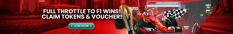 Race Ahead with Rewards This F1 Season! - Red18