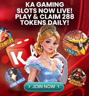 KA Gaming Slots Now Live! Play & Claim 288 Tokens Daily!