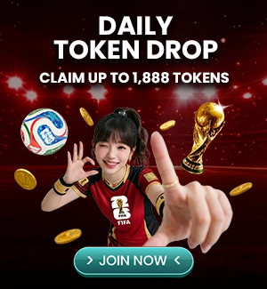 FIFA World Cup Daily Token Drop at Red18!